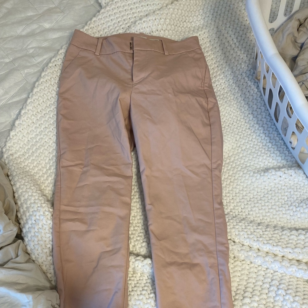 Blush Pink Trousers
